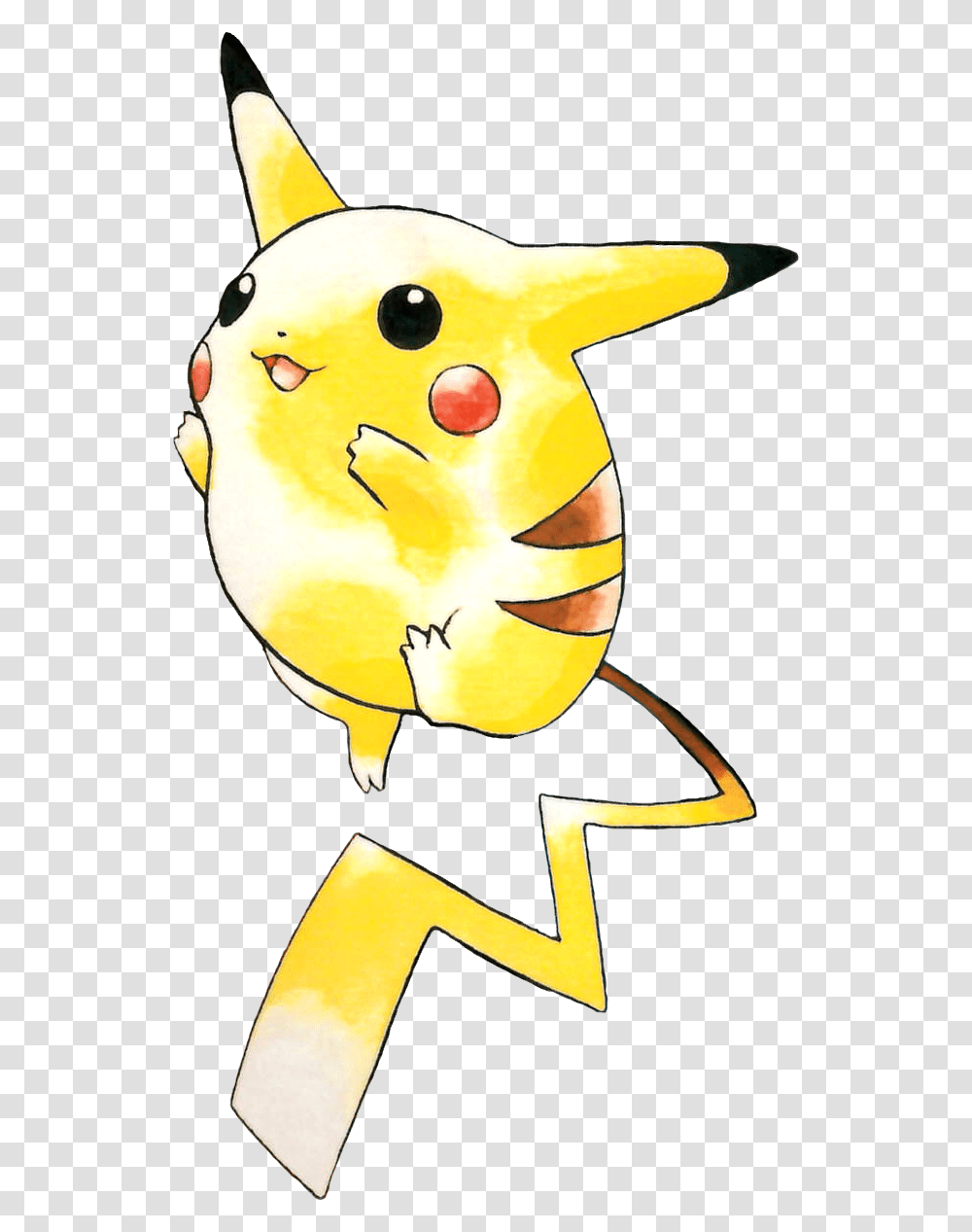 Anyone Else Wish Pikachu Looked Like This Again Red Blue Pikachu Art, Animal, Label, Bird Transparent Png