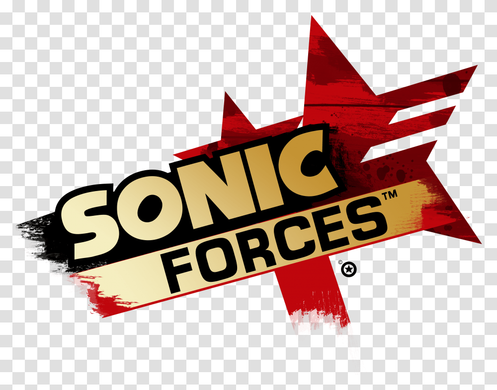 Anyone Have A High Quality Of The Sonic Forces Logo, Advertisement, Poster, Flyer Transparent Png