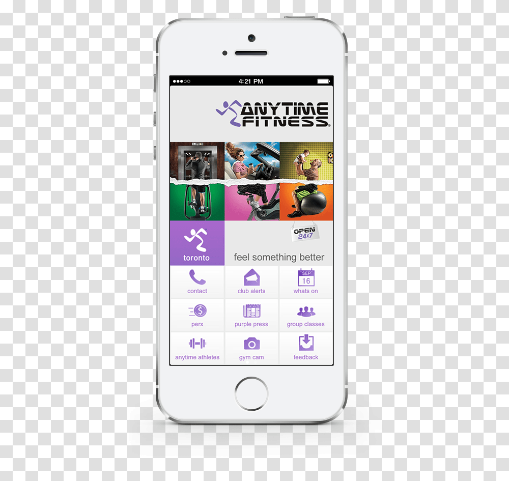Anytime Fitness Mobile App Anytime Fitness App Flyer, Mobile Phone, Electronics, Cell Phone, Person Transparent Png