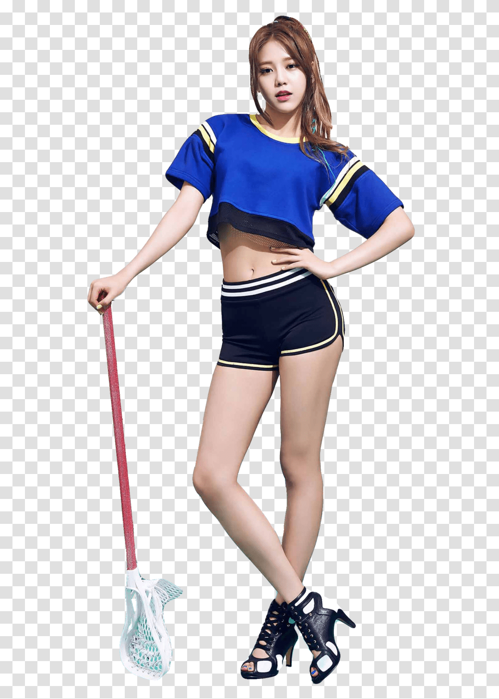 Aoa Pic Hyejeong Aoa Heart Attack, Shorts, Person, Stick Transparent Png