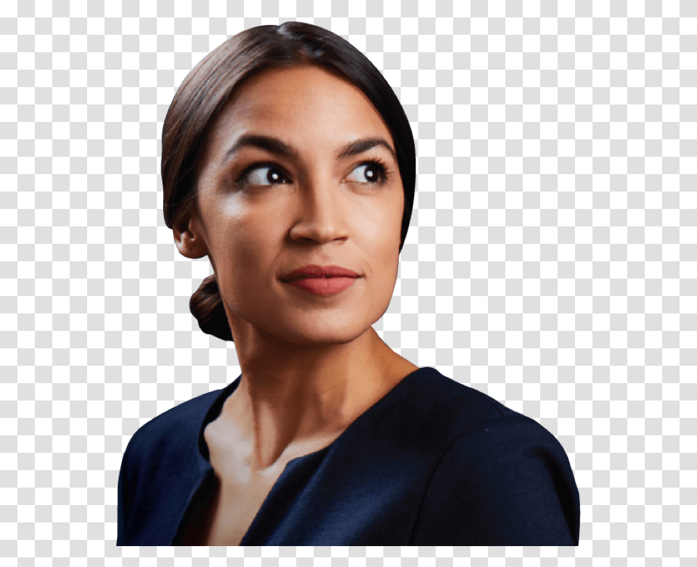 Aoc New Green Deal, Face, Person, Human, Female Transparent Png
