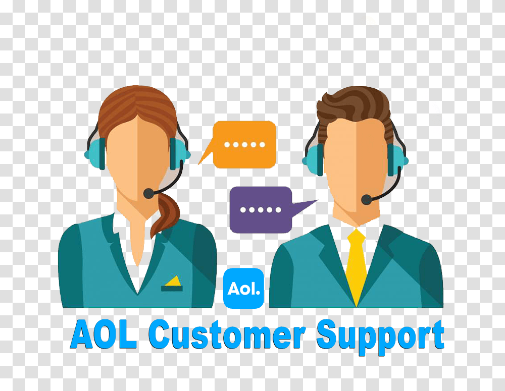 Aol Customer Service Uk Call Center Agent Graphic, Crowd, Electronics, Poster Transparent Png