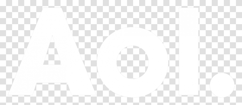 Aol Logo Circle Aol Logo White, Number Transparent Png