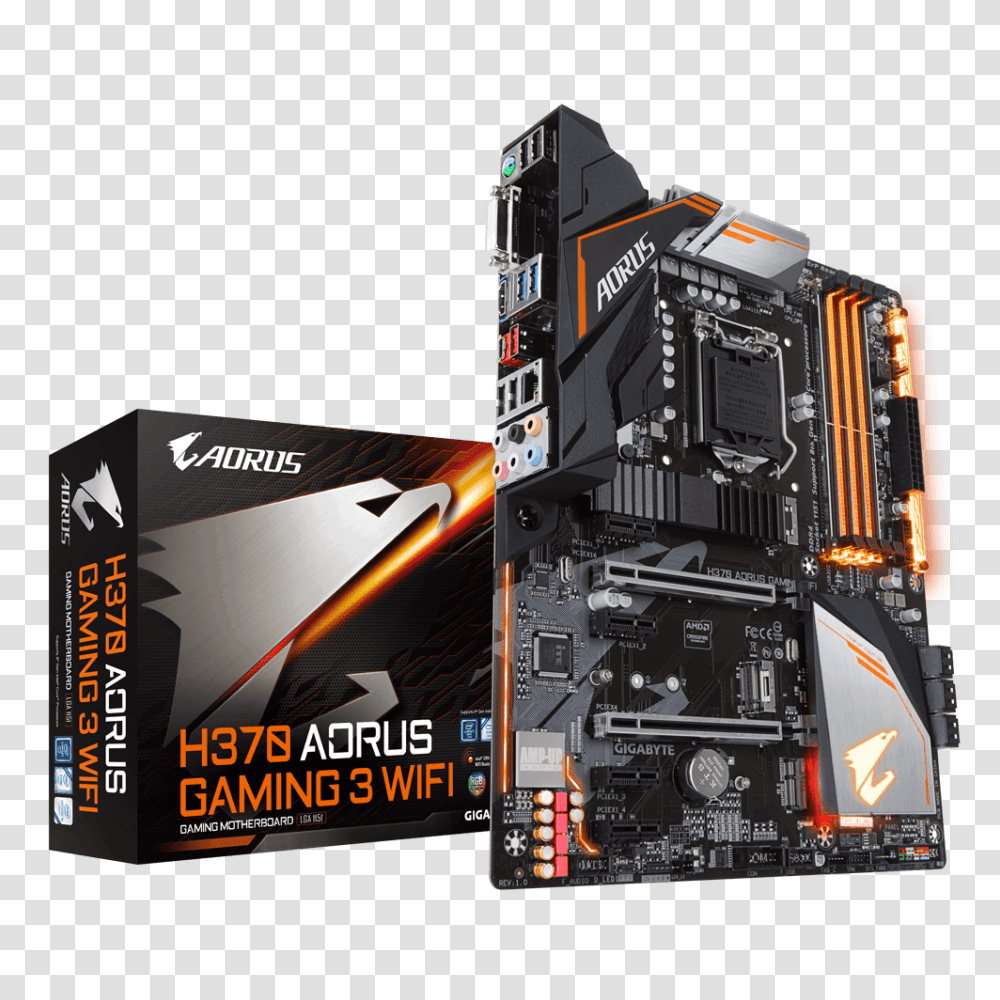 Aorus Gaming Wifi Aorus, Computer, Electronics, Computer Hardware, Electronic Chip Transparent Png