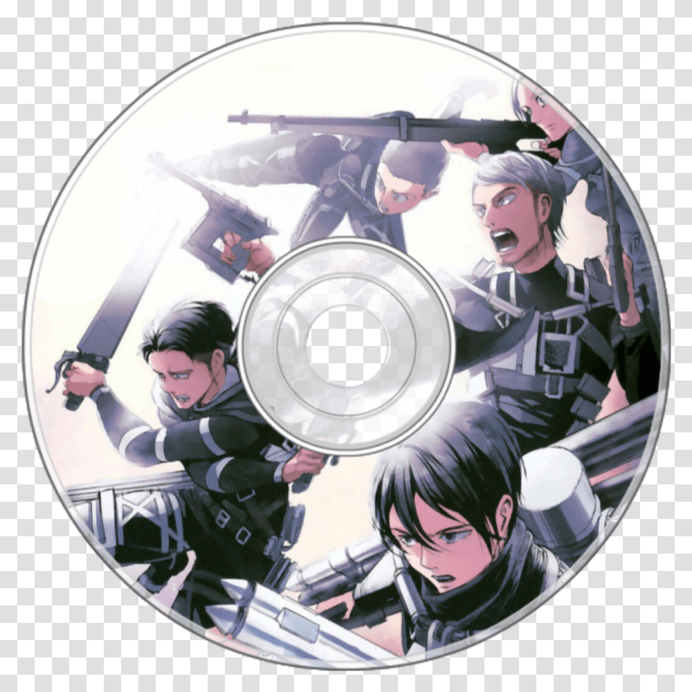 Aot Scouts Cd Discovered By Finn<3 Attack On Titan Volume Covers Textless, Disk, Person, Human, Dvd Transparent Png