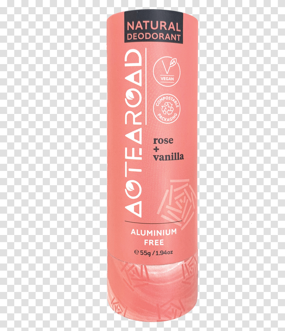 Aotearoad Natural Deodorant Rose Vanilla Website Cosmetics, Aluminium, Tin, Can, Spray Can Transparent Png