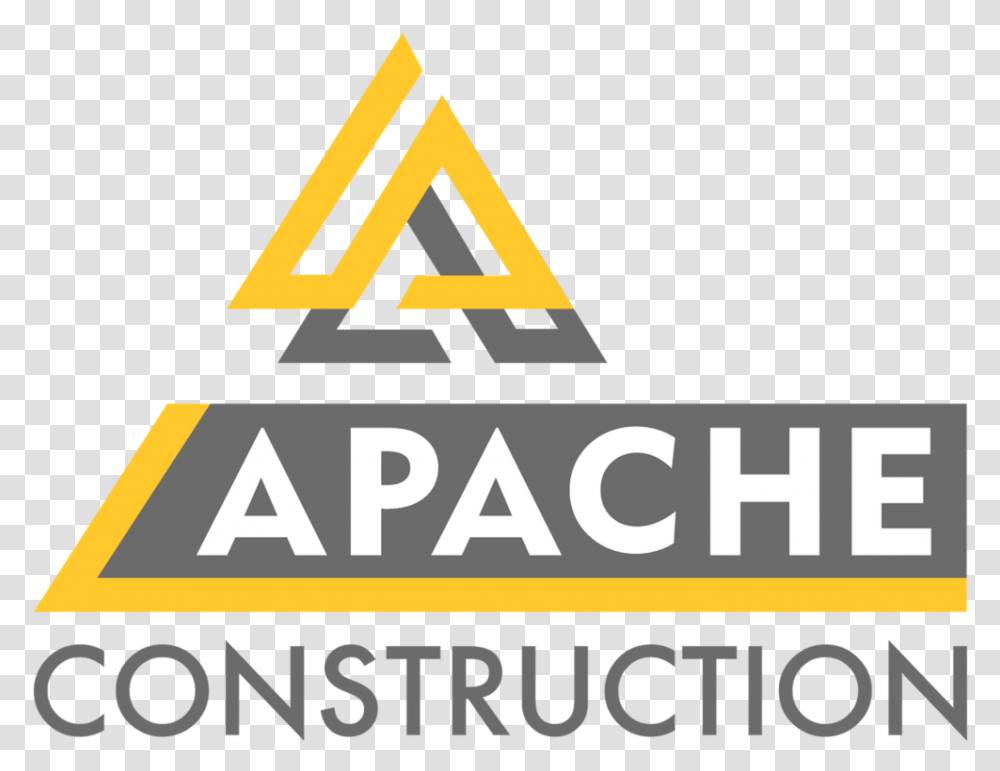 Apache Construction Sq Apache Construction, Triangle, Logo Transparent Png