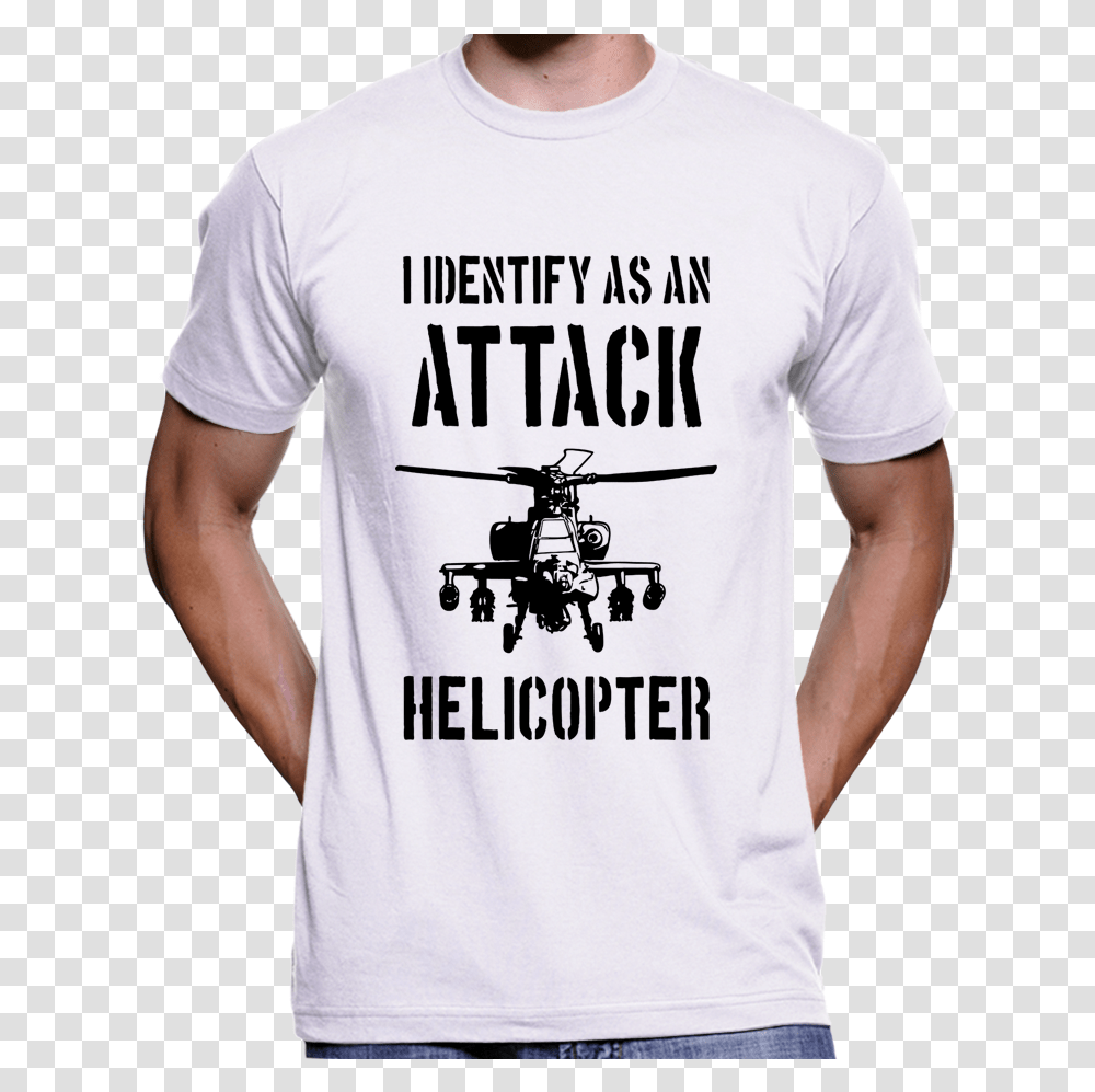 Apache Helicopter, Apparel, T-Shirt, Person Transparent Png