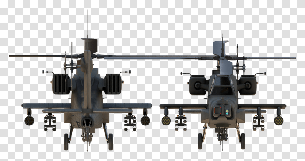 Apache Helicopter Military Helicopter, Aircraft, Vehicle, Transportation, Hangar Transparent Png