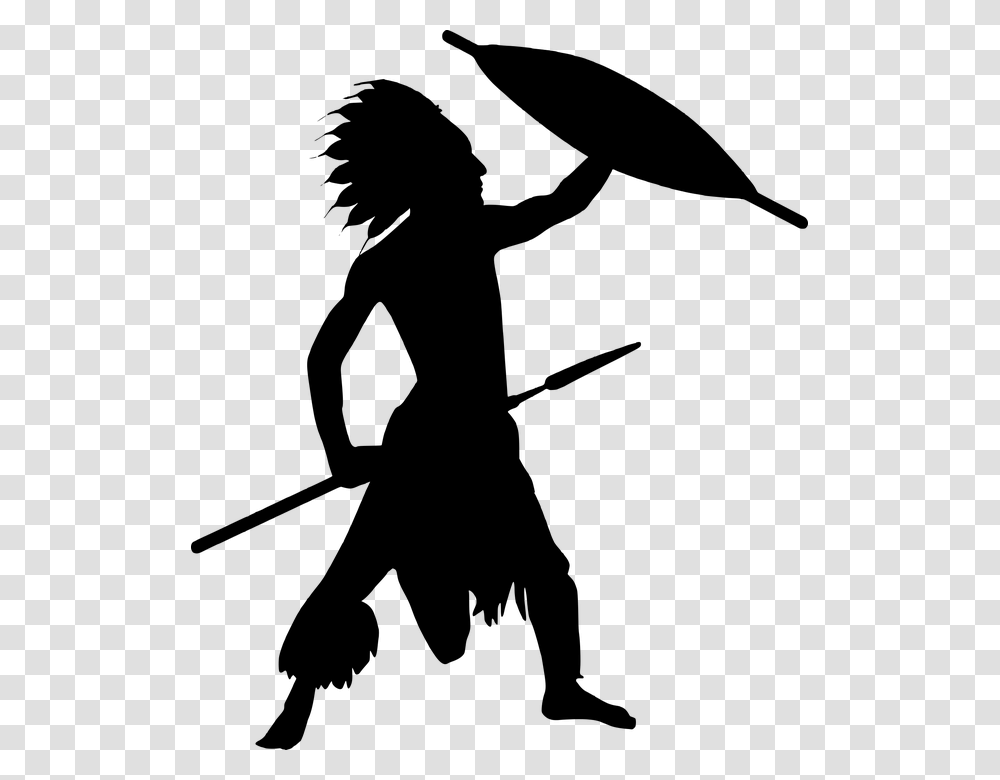 Apache Indian American Man Silhouette Indians Silhouette Native American Indian, Gray Transparent Png