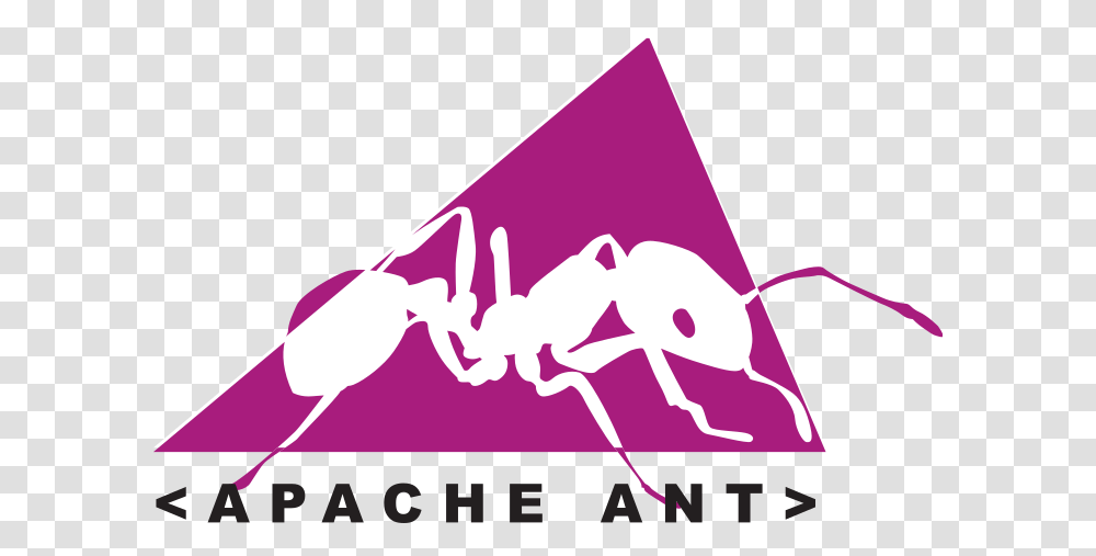 Apache Project Logos Apache Ant Logo, Animal, Invertebrate, Insect, Triangle Transparent Png
