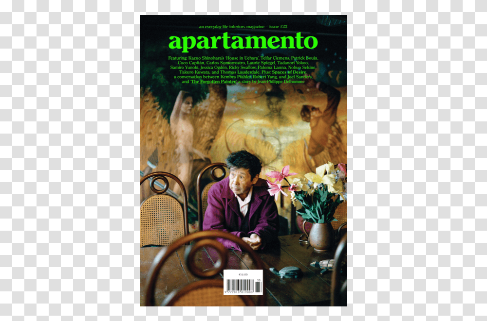 Apartamento Magazine, Person, Plant, Chair, Furniture Transparent Png