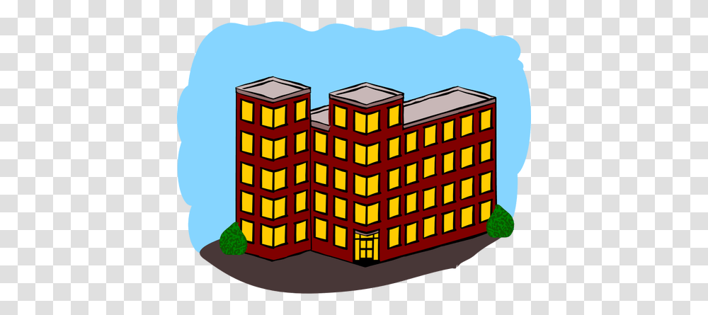 Apartment Clipart, Building, Urban, Office Building, Hotel Transparent Png