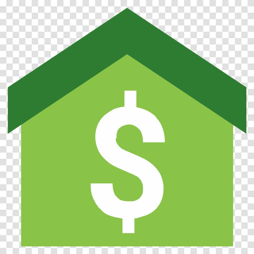 Apartment Icon Money Logo Background, Number, Green Transparent Png