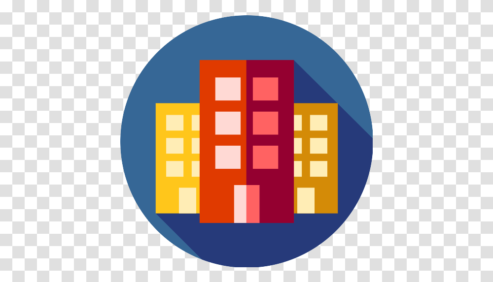 Apartment Vector Svg Icon Building Icon Circle, Urban, City, Text, Lighting Transparent Png