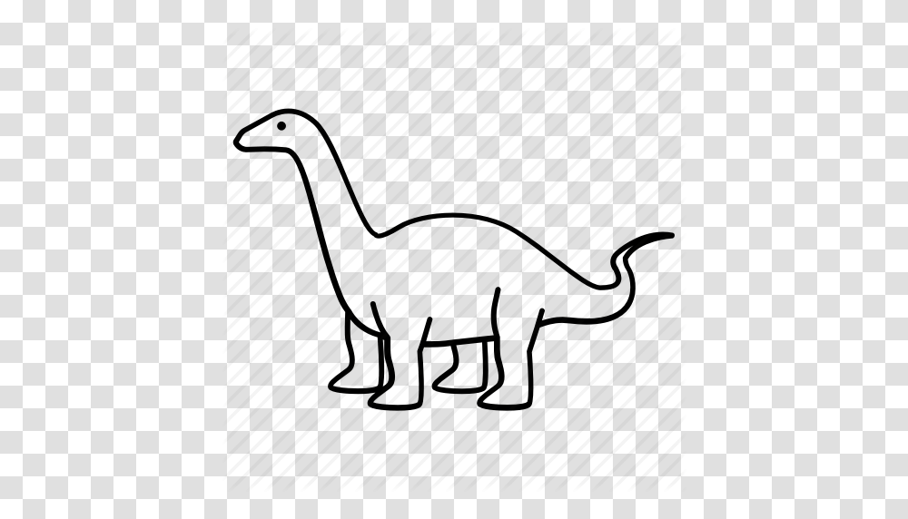 Apatosaurus Brachiosaurus Brontosaurus Dinosaur Diplodocus, Silhouette Transparent Png
