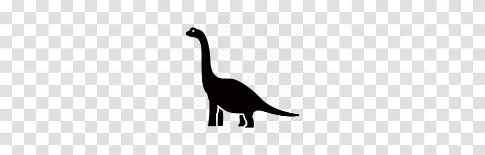Apatosaurus Clipart, Animal, Reptile, Dinosaur, Silhouette Transparent Png