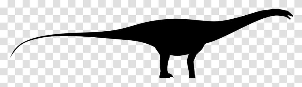 Apatosaurus Silhouette, Gray, World Of Warcraft Transparent Png