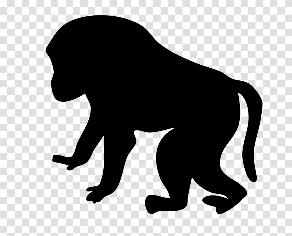 Ape Primate Mandrill Vertebrate Old World Monkeys, Gray, World Of Warcraft Transparent Png