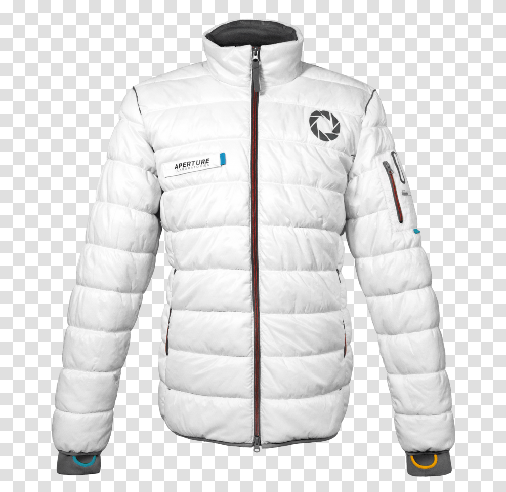 Aperture Science Jacket, Apparel, Coat, Person Transparent Png