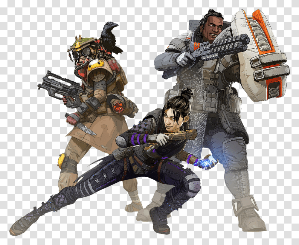 Apex Apexlegends Legends Freetoedit Battle Royale, Person, People, Army, Armored Transparent Png