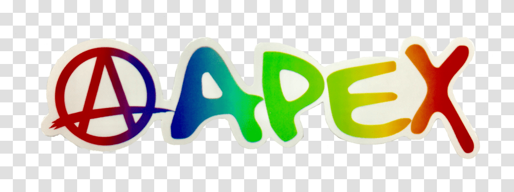 Apex Logo Sticker Rainbow Medium, Label Transparent Png