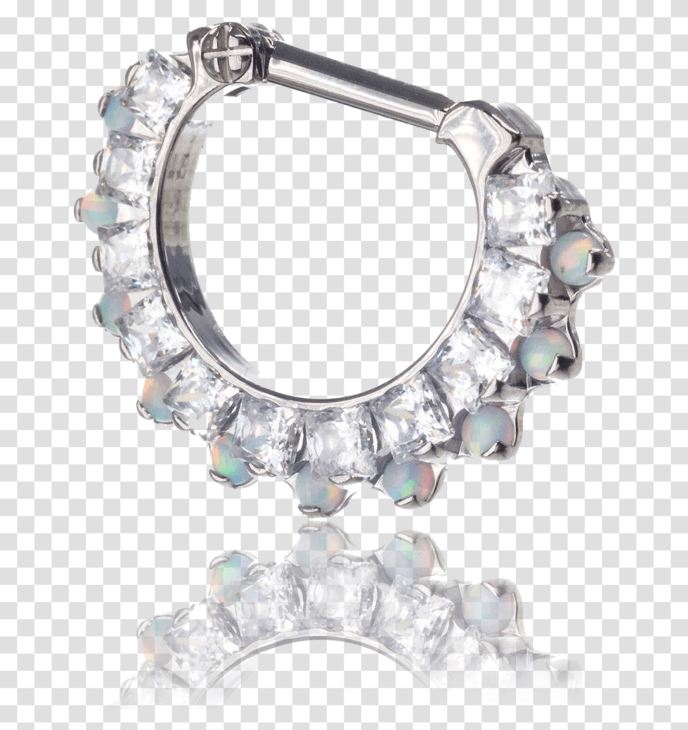 Aphrodite Septum Clicker Crystal, Accessories, Accessory, Jewelry, Gemstone Transparent Png