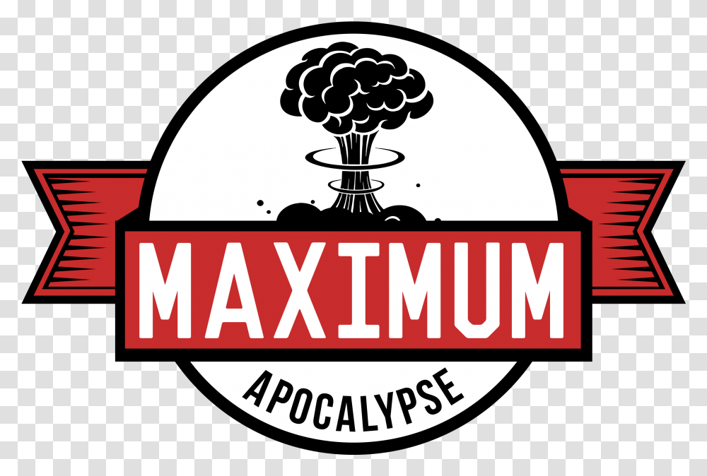 Apocalypse Logo Logodix Maximum Apocalypse Board Game, Symbol, Text, Advertisement, Poster Transparent Png