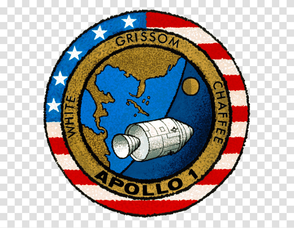 Apollo 1 Mission Patch, Logo, Trademark, Badge Transparent Png