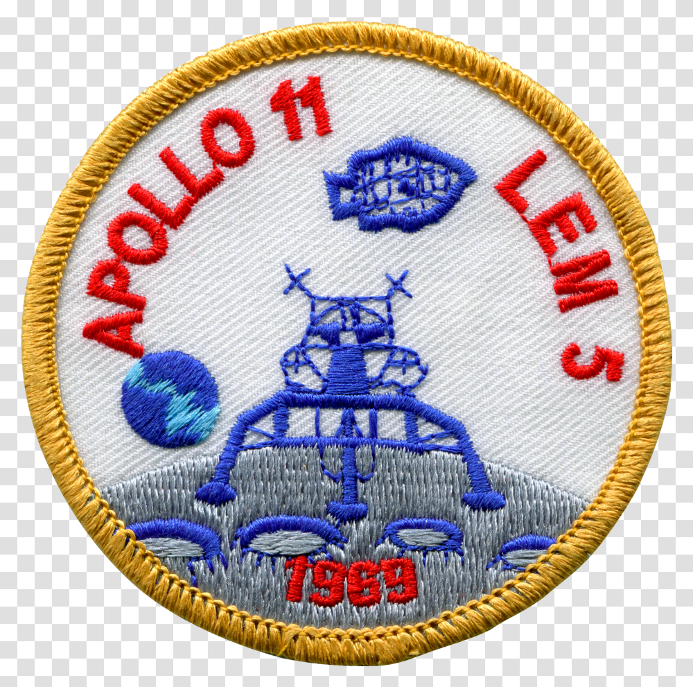 Apollo 11 Lem 5 Mission Patch Transparent Png
