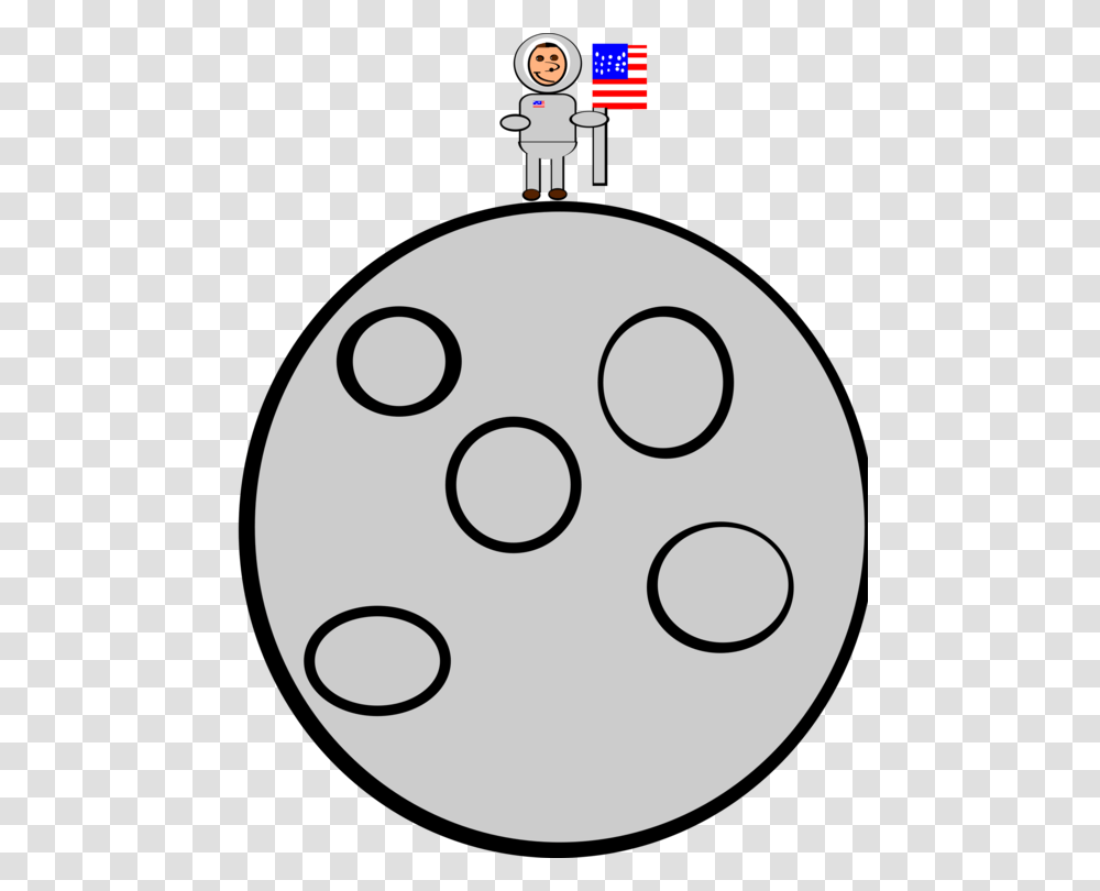 Apollo Astronaut Moon Landing Drawing, Sphere, Stencil, White Transparent Png