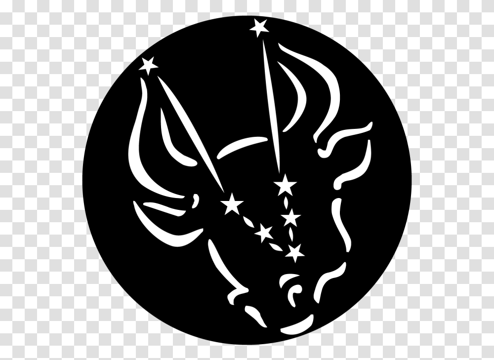 Apollo Constellations Taurus Emblem, Stencil, Silhouette Transparent Png
