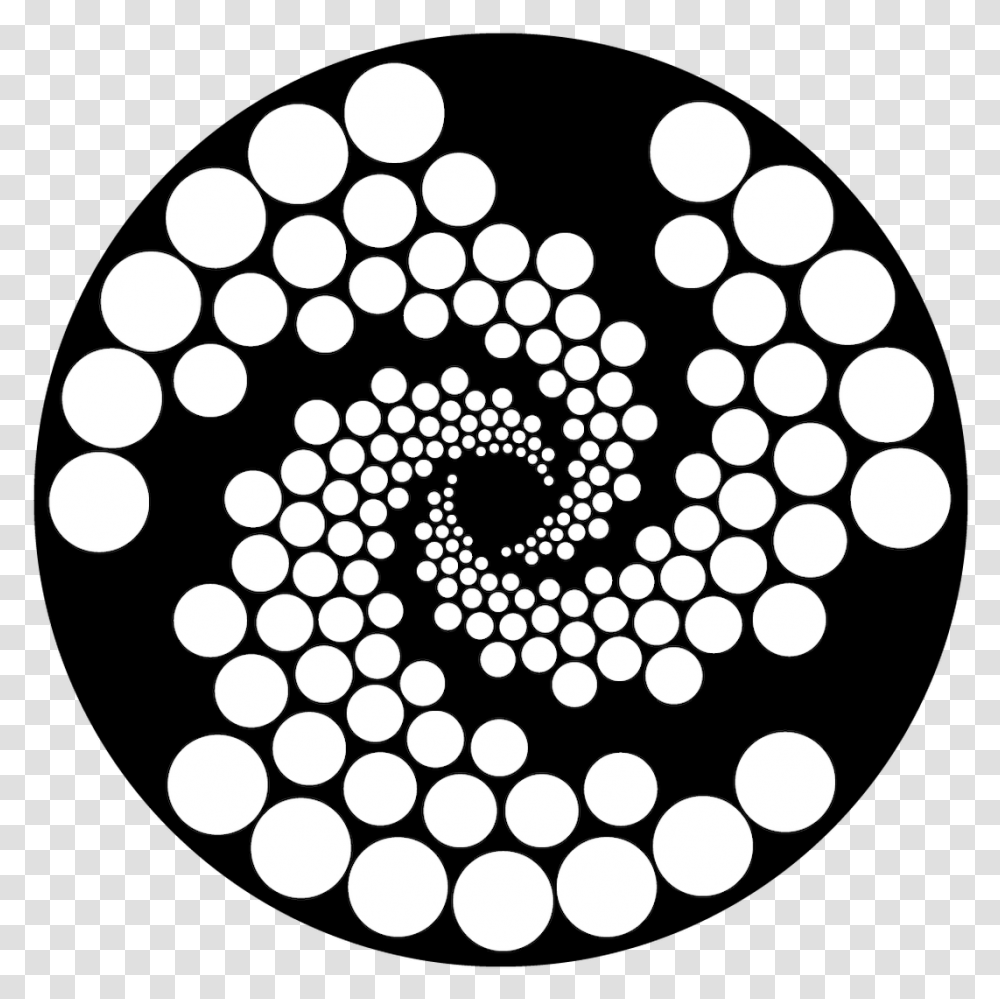 Apollo Cyclone Dots Chest Circle Polynesian Tattoo, Spiral, Coil Transparent Png