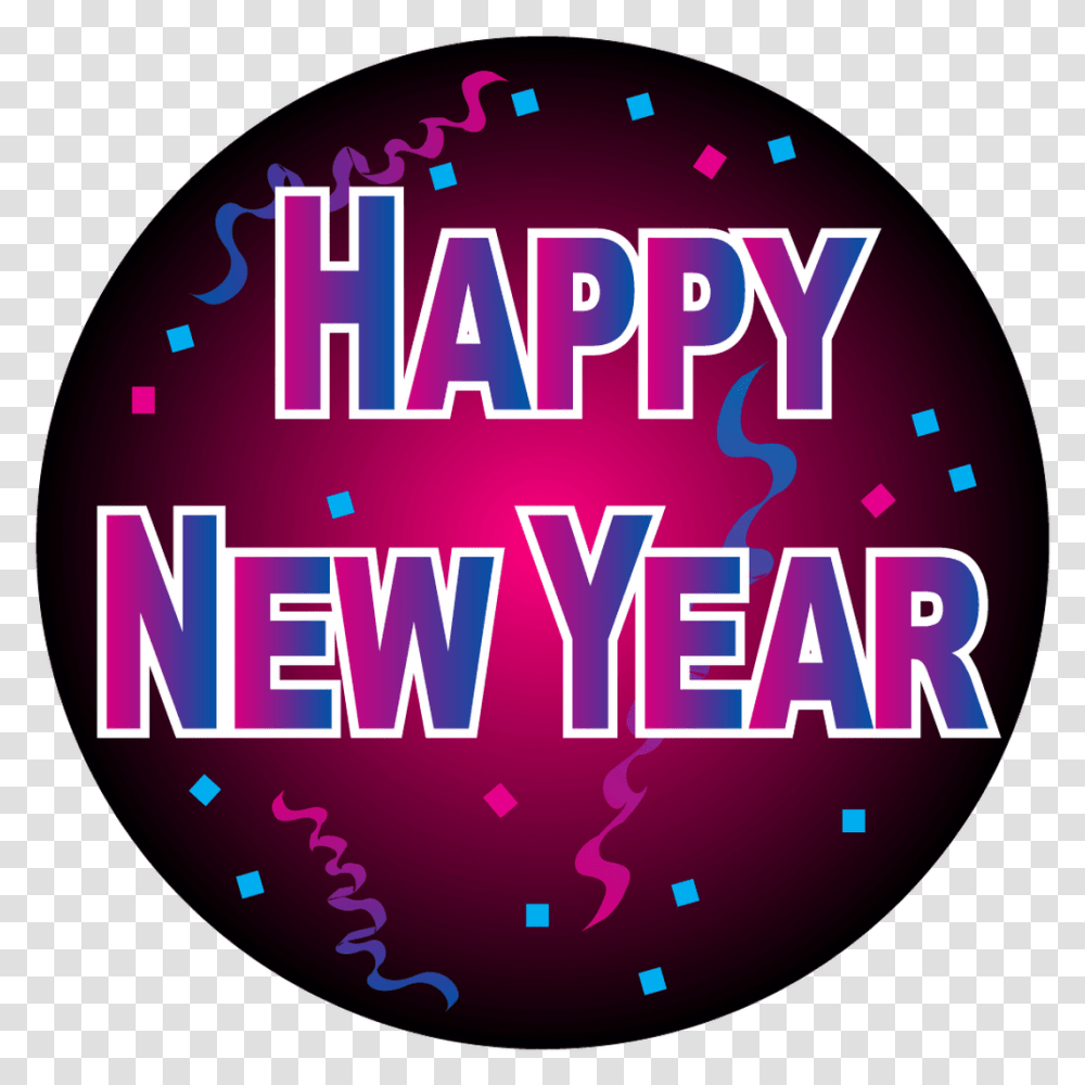 Apollo Happy New Year 2 Cs3411 Yss, Lighting, Purple, Sphere, Text Transparent Png