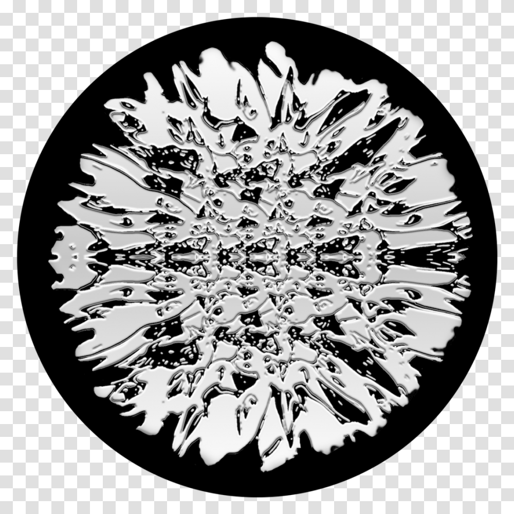 Apollo Mercury Puddle Sr2148 Circle, Snowflake, Aluminium, Mineral, Collage Transparent Png