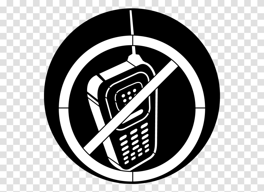 Apollo No Cell Phones Gobo Emblem, Symbol, Armor Transparent Png