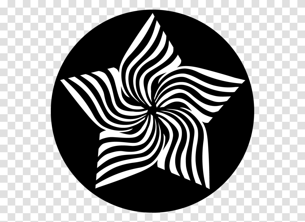 Apollo Star Pinwheel GoboData Large Image Cdn Emblem, Zebra, Wildlife, Mammal Transparent Png