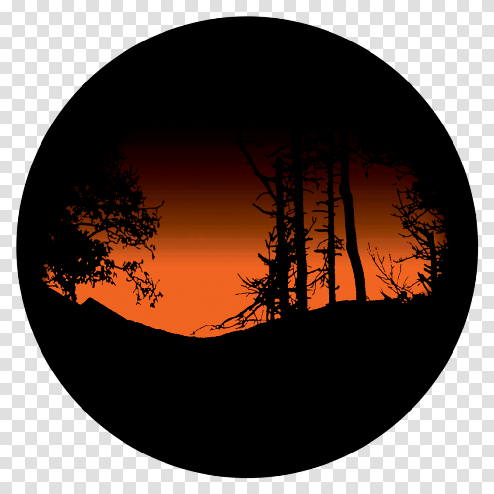 Apollo Sunset View C20139 Circle, Silhouette, Nature, Outdoors, Tree Transparent Png