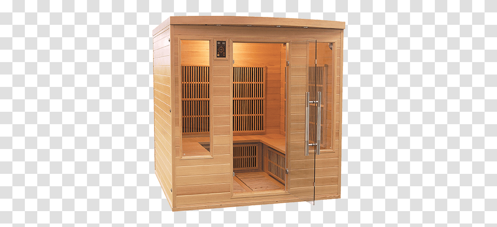Apollon France Sauna Sauna Apollon Infrared Sauna 45 Places, Toolshed, Wood, Hardwood, Housing Transparent Png