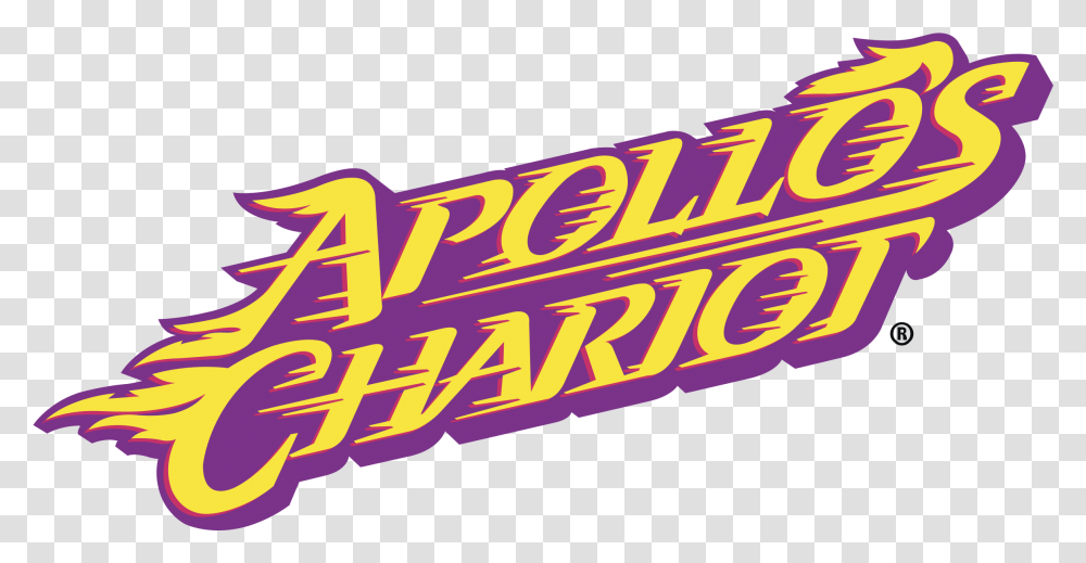 Apollos Chariot 01 Logo Chariot Roller Coaster, Symbol, Text, Advertisement, Bazaar Transparent Png