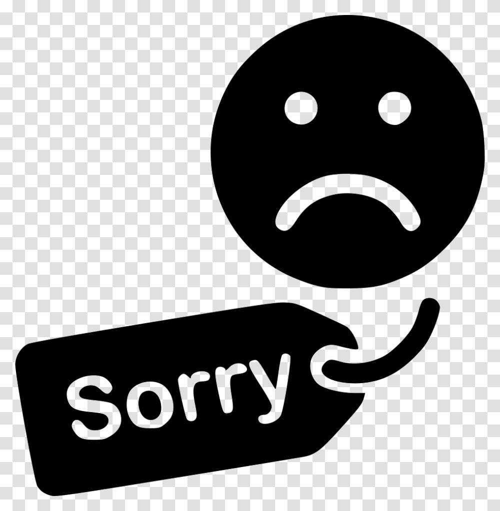 Apology Tag Apology Icon, Stencil, Label, Bowling Transparent Png