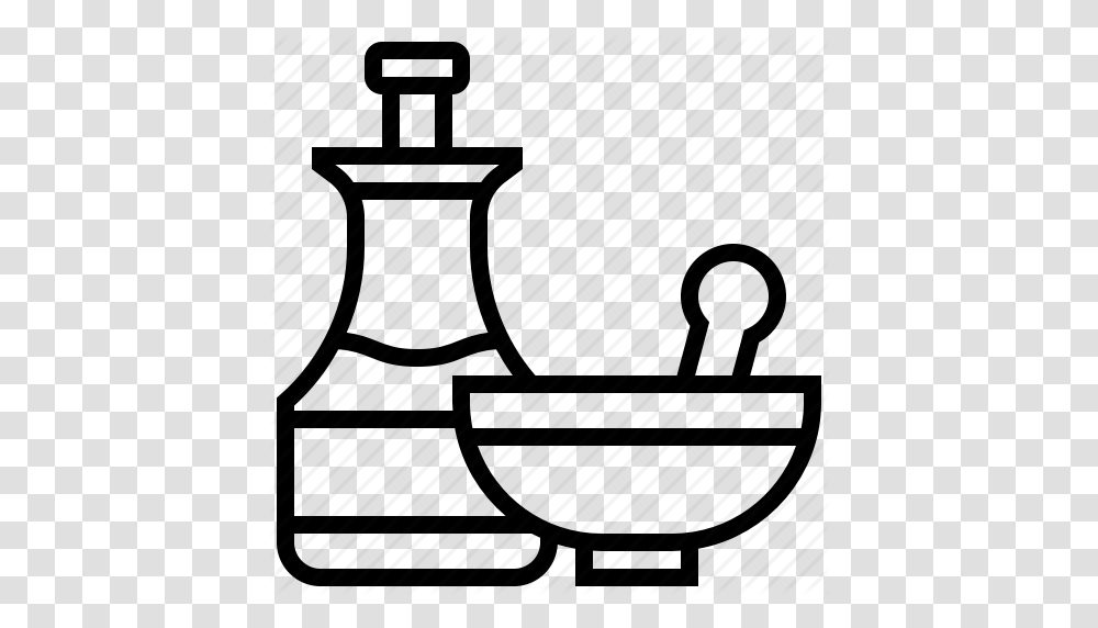 Apothecary Bottle Bowl Pharmacy Icon, Building, Word, Alphabet Transparent Png