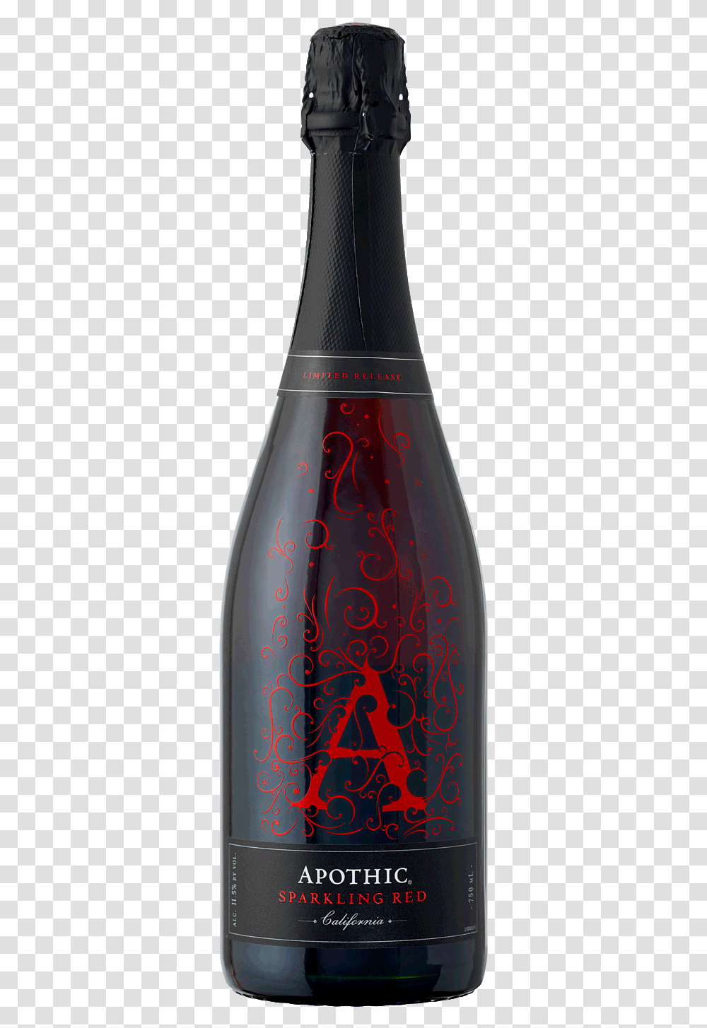 Apothic Red Sparkling Wine, Glass, Beverage, Drink, Alcohol Transparent Png