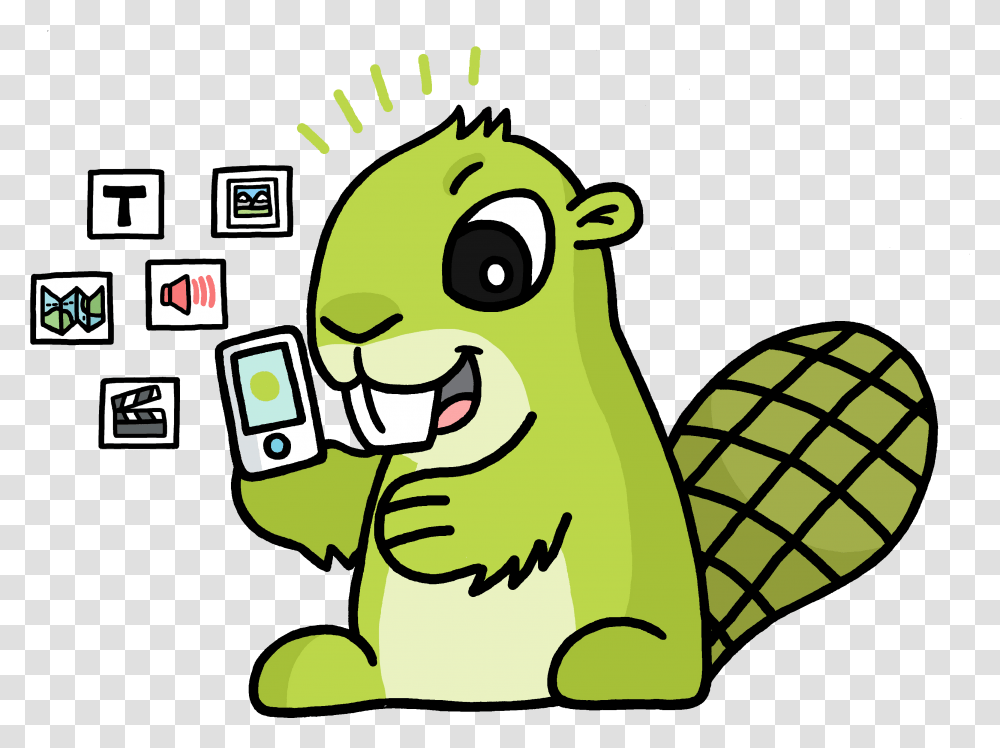 App Beaver Adsy Clipart Listening To Music, Electronics, Phone, Mobile Phone, Cell Phone Transparent Png