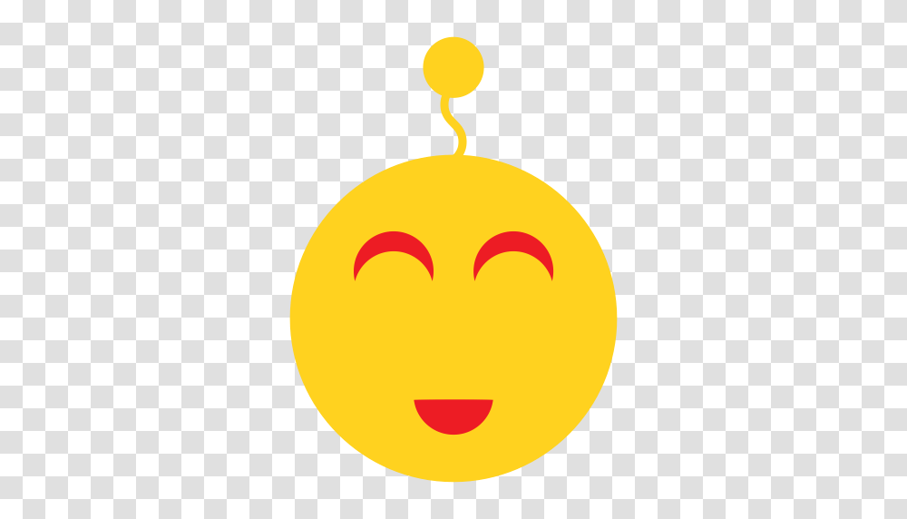 App Cartoon Emotion Gestures Joy Smile Surprised Icon App Icon, Halloween, Pumpkin, Vegetable, Plant Transparent Png