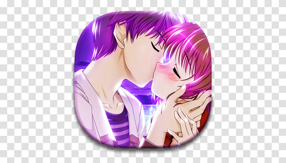 App Insights Anime Couple Super Wallpapers Hd Apptopia Blushing Kissing Anime Couples, Comics, Book, Manga, Graphics Transparent Png