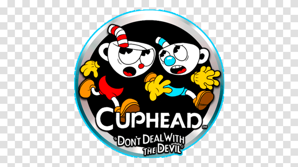 App Insights Game Cuphead Hint Apptopia Cuphead App Logo, Label, Text, Sticker, Graphics Transparent Png
