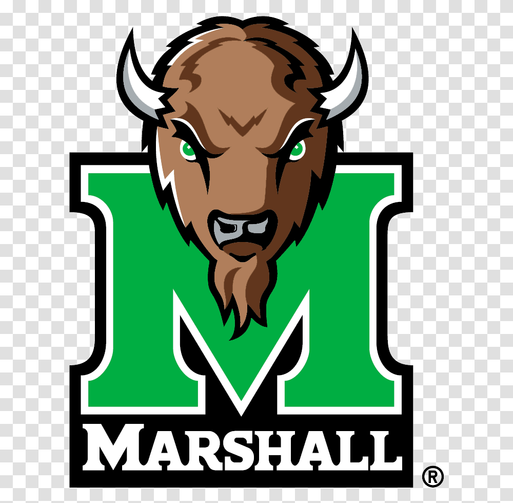 App State Marshall Thundering Herd Logo, Label, Text, Poster, Alphabet Transparent Png