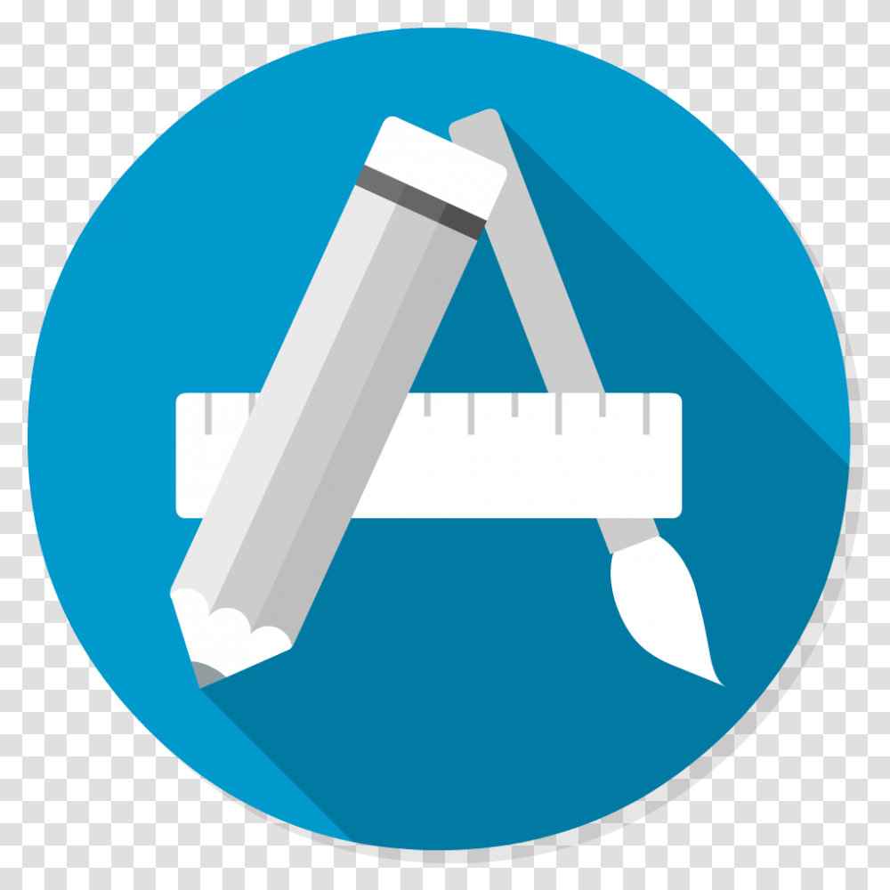 App Store Flat Icon Download Apps Flat Icon, Lighting, Bottle, Label, Injection Transparent Png
