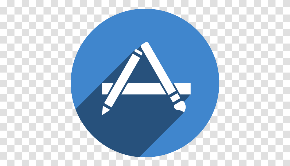 App Store Icon, Triangle, Lighting Transparent Png